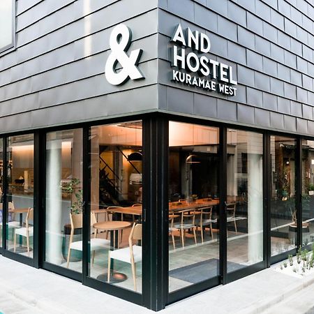 &And Hostel Kuramae West Tokyo Eksteriør billede
