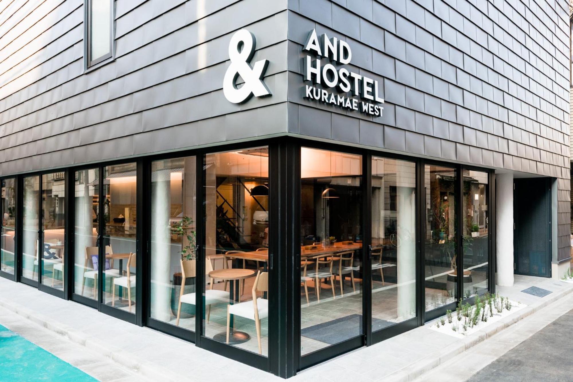 &And Hostel Kuramae West Tokyo Eksteriør billede