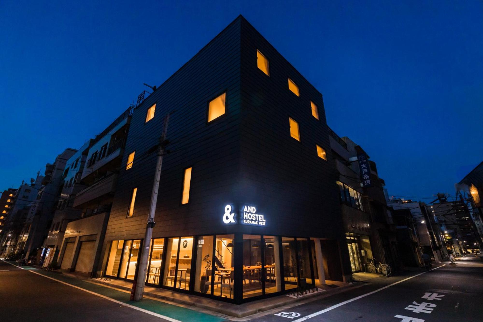&And Hostel Kuramae West Tokyo Eksteriør billede